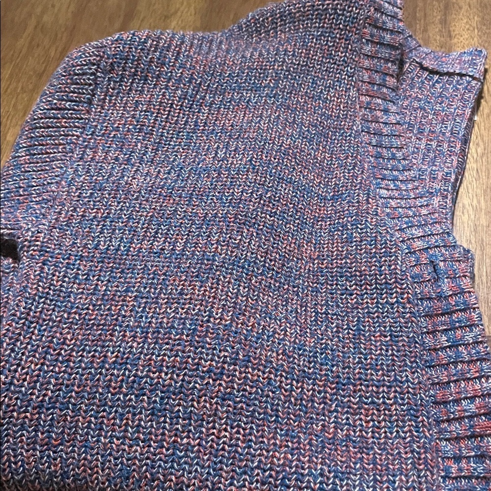 Wonder Nation Blue and Red Knit Cardigan - Picture 3 of 3